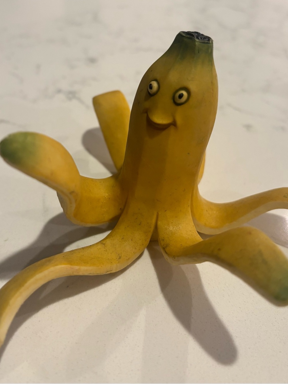 Enesco Yellow Banana Octopus Figurine